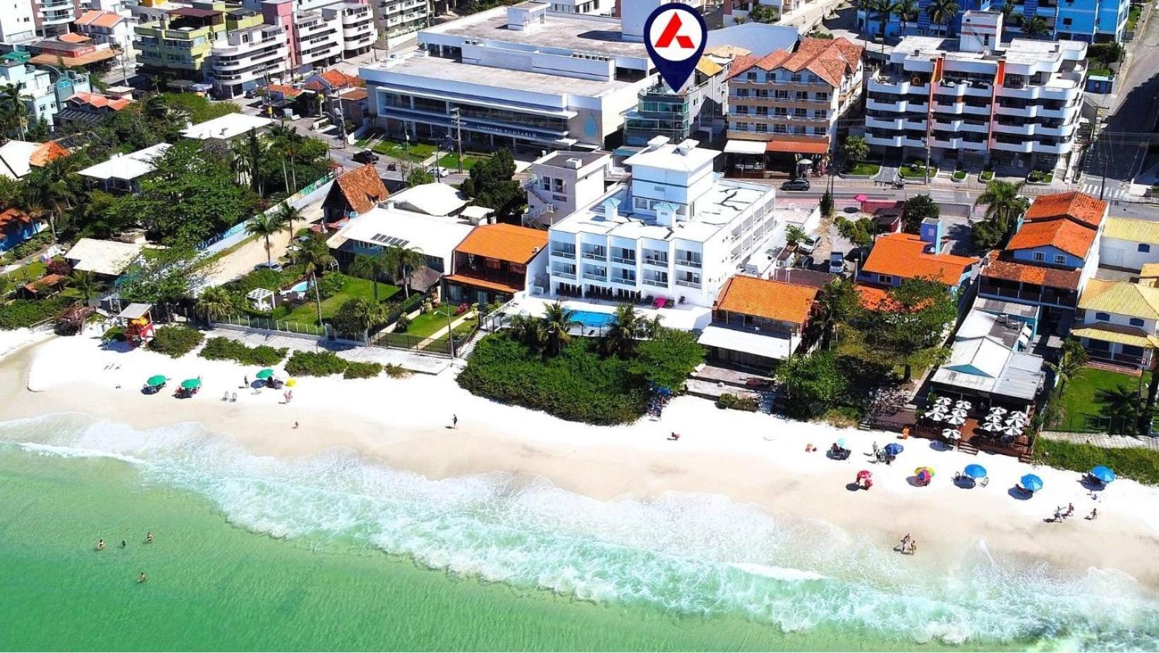 1006 - Apartamento Com Vista Para O Mar Bombinhas Esterno foto